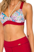 Luli Fama Azucar Gold Crossback Sports Bra